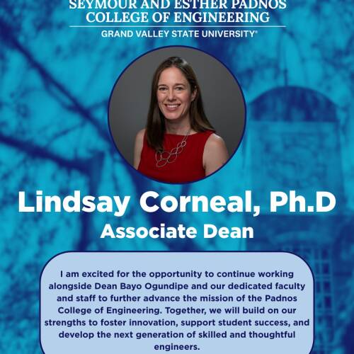 Dr. Lindsay Corneal named Associate Dean